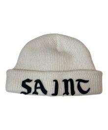 SAINT MICHAEL（セントマイケル）の古着「KNIT CAP」｜ホワイト