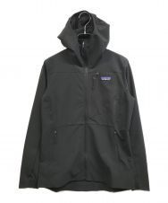 Patagonia (パタゴニア) ウィメンズ・R1 クロスストラタ・フーディ ブラック サイズ:XS