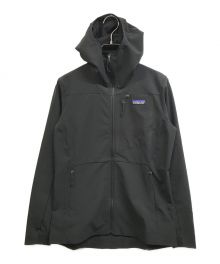 Patagonia（パタゴニア）の古着「ウィメンズ・R1 クロスストラタ・フーディ」｜ブラック