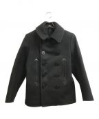 BUZZ RICKSON'Sバズリクソンズ）の古着「BLACK PEA COAT/WILLIAM GIBSON COLLECTION Type」｜ネイビー