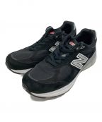 NEW BALANCEニューバランス）の古着「990v3」｜ブラック