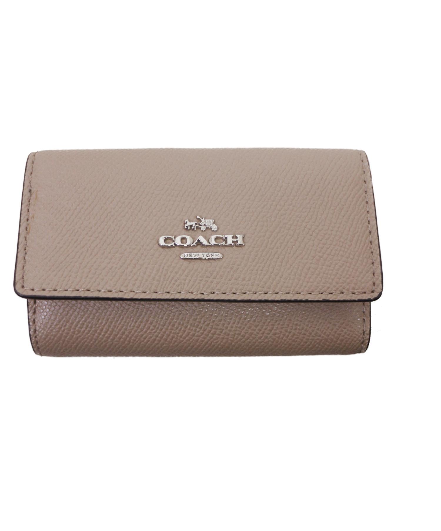 中古 古着通販 Coach コーチ キーケース ベージュ サイズ 下記参照