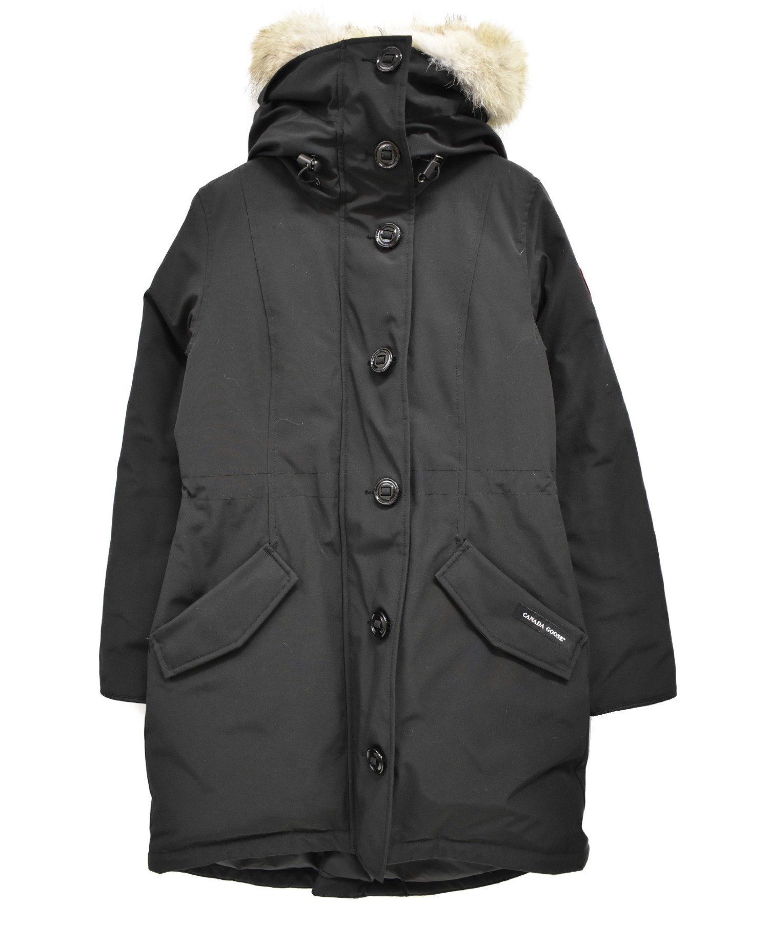 CANADA GOOSE (カナダグース) ロスクレアパーカ(サザビーリーグタグ) ブラック サイズ:S/P 2580LA ROSSCLAIR  PARKA FF