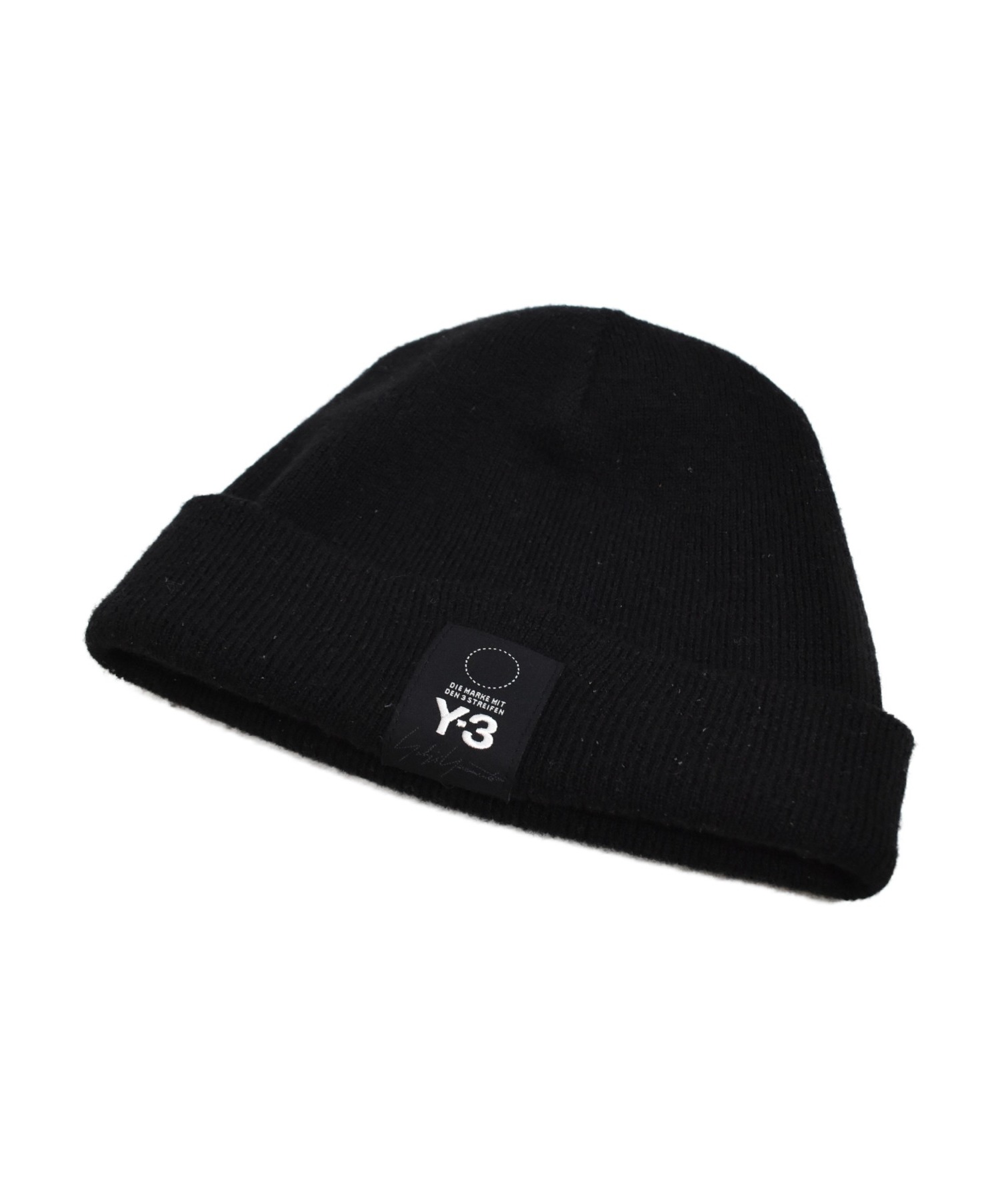 中古 古着通販 Y 3 ワイスリー 18aw ウールロゴビーニー ブラック サイズ 下記参照 Y 3 Logo Beanie ブランド 古着通販 トレファク公式 Trefac Fashion