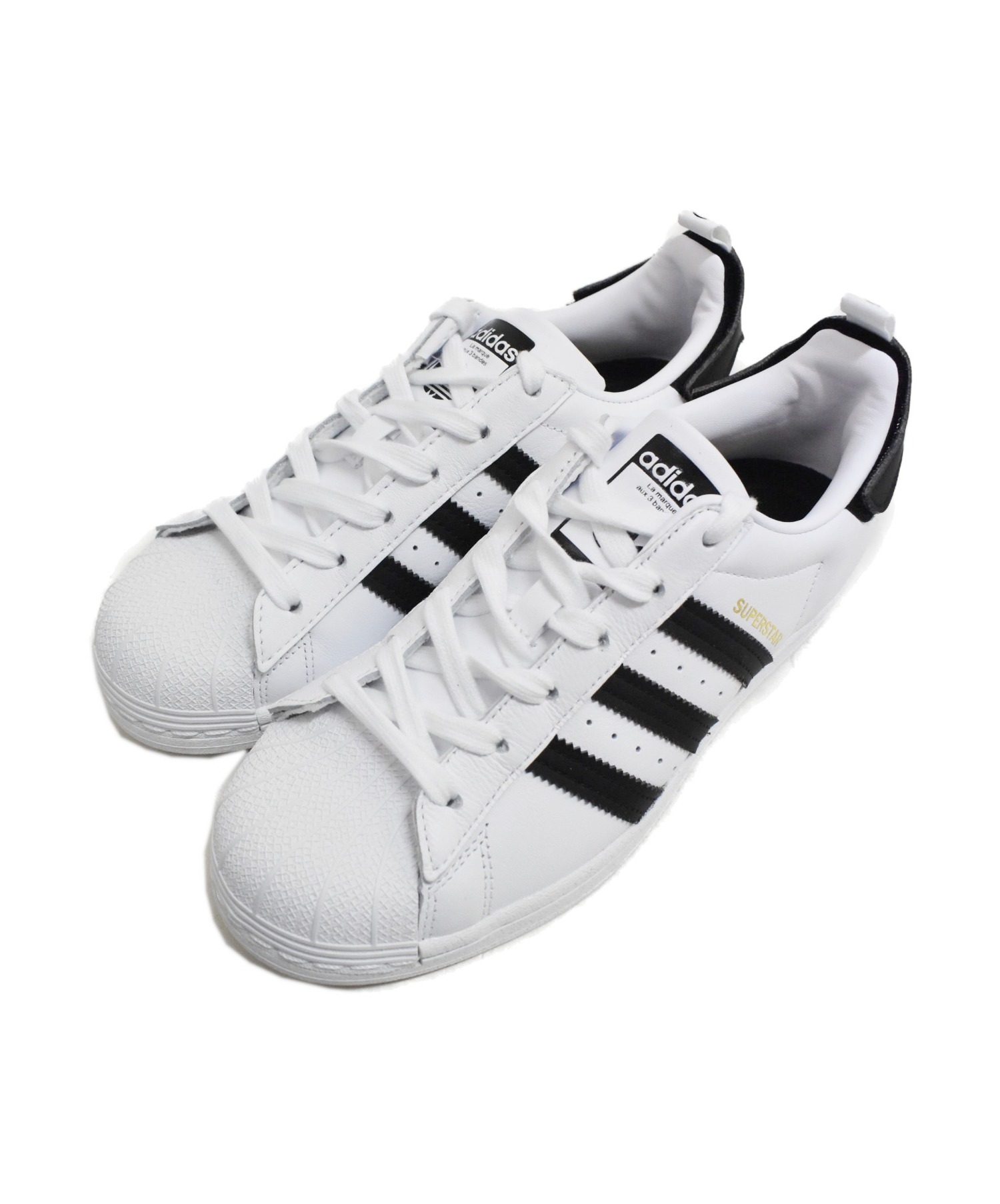 中古 古着通販 Adidas アディダス Superstar ローカットスニーカー ホワイト ブラック サイズ 23 5cm Superstar 50th 東京モデル Superstar Tokyo ブランド 古着通販 トレファク公式 Trefac Fashion