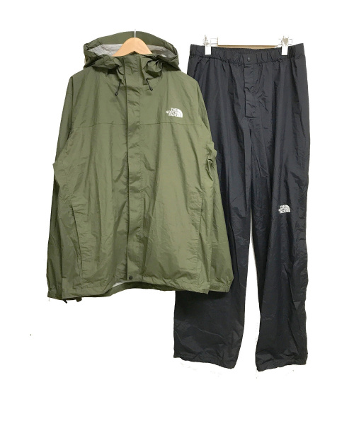 中古 古着通販 The North Face ザ ノース フェイス ハイベントレインテックスセットアップ カーキ サイズ Xl ブランド 古着通販 トレファク公式 Trefac Fashion