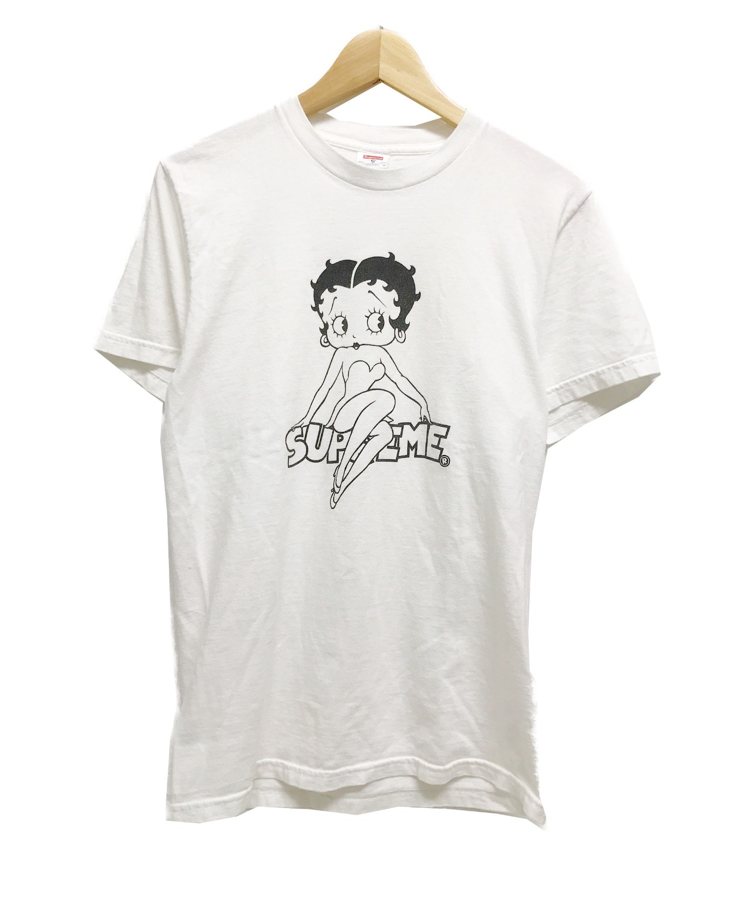 待望の再入荷! 16ss SUPREME betty boop tee tシャツ コラボ 黒 S