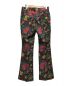 TOGA ARCHIVES (トーガアーカイブス) POLYESTER WOOL PRINT SLACKS ブラック×パープル サイズ:34：6000円