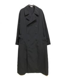 STEVEN ALAN（スティーブンアラン）の古着「NYLON WEATHER USN TRENCH COAT」｜ネイビー