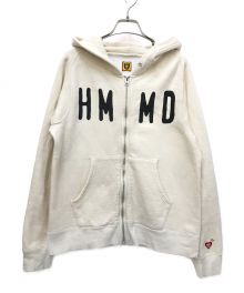 HUMAN MADE（ヒューマンメイド）の古着「HMMD Hooded Sweatshirt」｜アイボリー