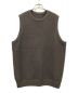 crepuscule（クレプスキュール）の古着「Moss Stitch  Vest」｜ブラウン