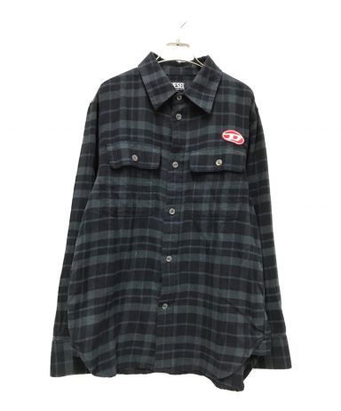 [中古]DIESEL(ディーゼル)のメンズ トップス S-CROSSチェックシャツ