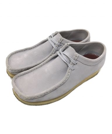 【中古・古着通販】CLARKS (クラークス) ワラビーシューズ グレー 