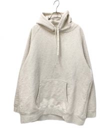 Snow peak（スノーピーク）の古着「RECYCLED COTTON SWEAT HOODIE」｜アイボリー