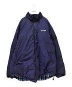 NAPA by MARTINE ROSEナパ バイ マーティンローズ）の古着「A-ACHO Jacket」｜ブルー×パープル