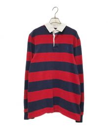 POLO RALPH LAUREN（ポロ・ラルフローレン）の古着「ラガーシャツ」｜レッド×ネイビー