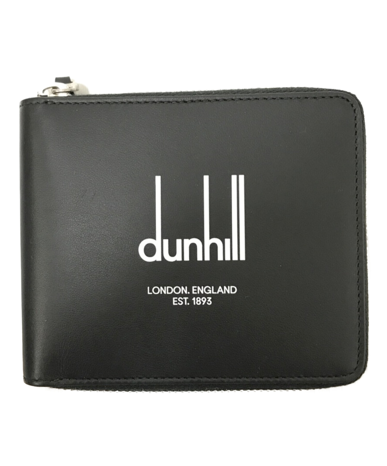 問屋 dunhill ダンヒル LEGACY ラウンドファスナー 二つ折り財布