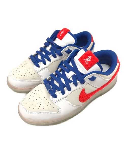 NIKE（ナイキ）NIKE (ナイキ) ローカットスニーカー White/Crimson-Varsity Royal サイズ:27.0cmの古着・服飾アイテム