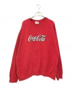 Coca Colaコカコーラ）の古着「90'sヴィンテージスウェット」｜レッド
