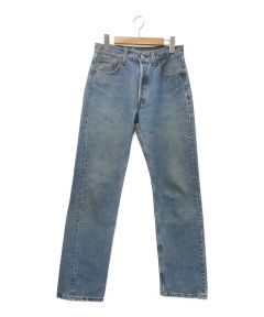 中古・古着通販】LEVI'S (リーバイス) 505 ペイント加工テパードデニム