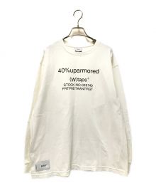 WTAPS（ダブルタップス）の古着「40PCT UPARMORED L/S TEE」｜ホワイト