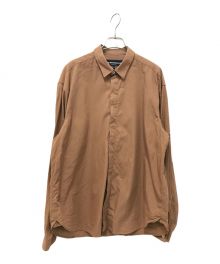 WHITE MOUNTAINEERING（ホワイトマウンテ二アニング）の古着「FLY FRONT SHIRT」｜ベージュ