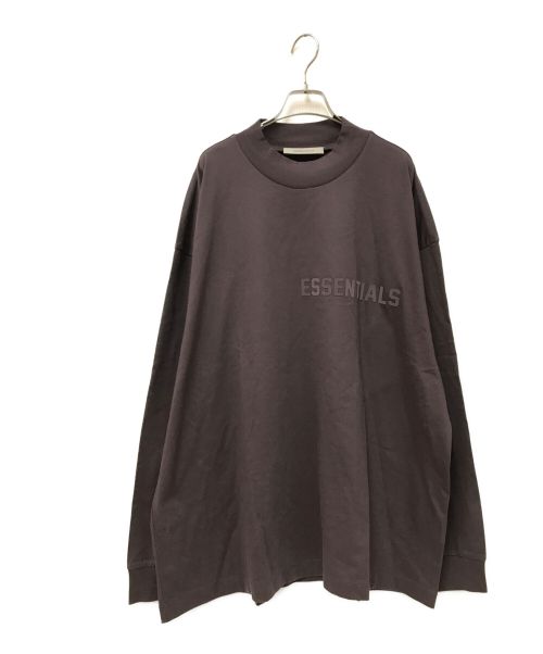 FOG ESSENTIALS（フィアオブゴッド エッセンシャル）FOG ESSENTIALS (フィアオブゴッド エッセンシャル) L/S TEE ブラウン サイズ:XL 未使用品の古着・服飾アイテム