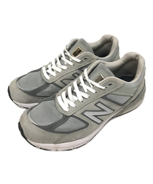 NEW BALANCE（ニューバランス）NEW BALANCE (ニューバランス) 990V5ローカットスニーカー グレー サイズ:28.5cmの古着・服飾アイテム