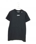 OFFWHITEオフホワイト）の古着「CARAVAGGIO SQUARE T-shirt」｜ブラック