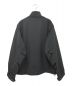 WYM LIDNM (ウィム バイ リドム) MINIMAL 2WAY TRACK ZIP BLOUSON ブラック サイズ:S：6800円