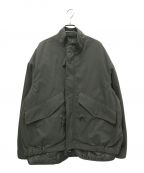 WYM LIDNMウィム バイ リドム）の古着「LAYERED 3WAY MILITARY BLOUSON」｜オリーブ