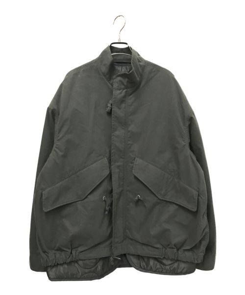 WYM LIDNM（ウィム バイ リドム）WYM LIDNM (ウィム バイ リドム) LAYERED 3WAY MILITARY BLOUSON オリーブ サイズ:Sの古着・服飾アイテム