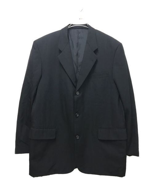 COMME des GARCONS HOMME（コムデギャルソン オム）COMME des GARCONS HOMME (コムデギャルソン オム) 3Bウールジャケット ブラック サイズ:Mの古着・服飾アイテム