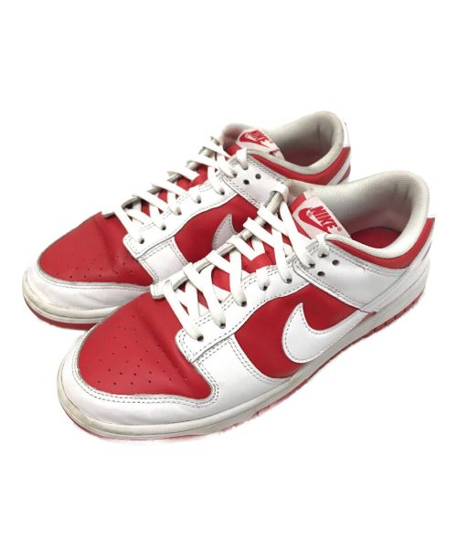 NIKE（ナイキ）NIKE (ナイキ) DUNK LOW レッド×ホワイト サイズ:27.0㎝の古着・服飾アイテム