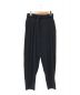 ATTACHMENT（アタッチメント）の古着「BELTED WIDE TAPERED SLACKS」｜ネイビー