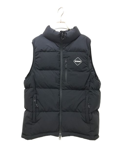 F.C.R.B.（エフシーアールビー）F.C.R.B. (エフシーアールビー) DOWN VEST ブラック サイズ:Mの古着・服飾アイテム