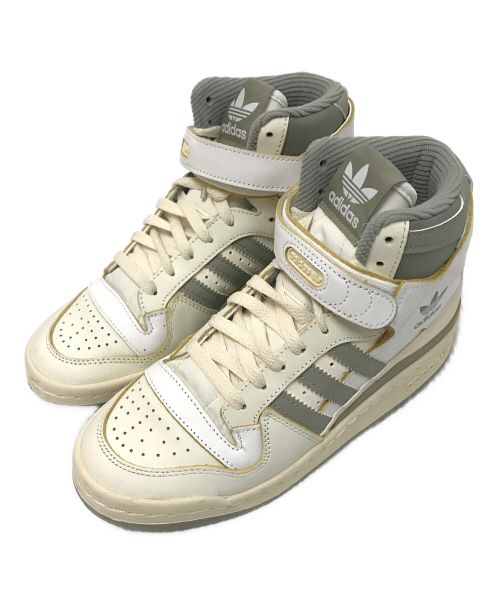 adidas（アディダス）adidas (アディダス) FORUM 84 HI ホワイト×グレー サイズ:23.5cmの古着・服飾アイテム