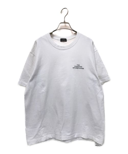 THE WEEKEND CITY CLUB（ザウェークエンドシティクラブ）THE WEEKEND CITY CLUB (ザウェークエンドシティクラブ) Embroidery-T ホワイト サイズ:Sの古着・服飾アイテム