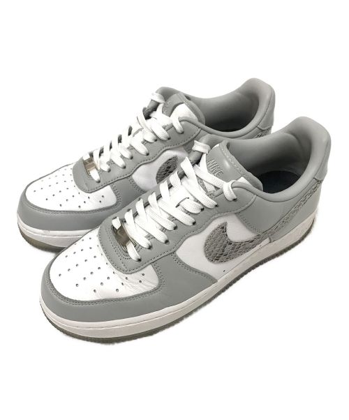 NIKE（ナイキ）NIKE (ナイキ) AIR FORCE 1 LOW BY YOU グレー×ホワイト サイズ:26.5cmの古着・服飾アイテム