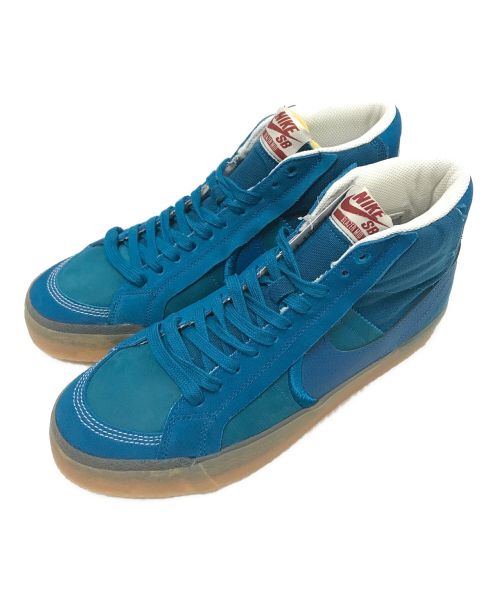 NIKE（ナイキ）NIKE (ナイキ) SB Zoom Blazer Mid PRM ブルー サイズ:26.5cm 未使用品の古着・服飾アイテム