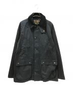 Barbourバブアー）の古着「BEDALE SL PEACHED」｜ブラック