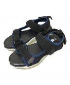 Name.×TOMO & COネーム×トモアンドシーオー）の古着「AIR SOLE SANDAL」｜ブラック×ブルー