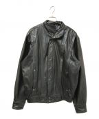 TOKYO LEATHER FASHIONトウキョウレザーファッション）の古着「レザージャケット」｜ブラック
