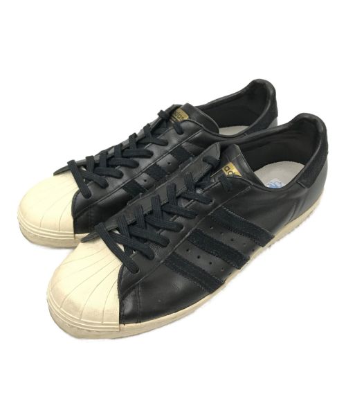 adidas（アディダス）adidas (アディダス) SUPER STAR 80s ブラック サイズ:28.5cmの古着・服飾アイテム