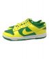 NIKE (ナイキ) DUNK LOW RETRO BTTYS グリーン×イエロー サイズ:28.0㎝：6800円