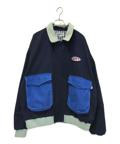 BoTT（ボット）BoTT (ボット) WORK JKT ネイビー サイズ:Lの古着・服飾アイテム