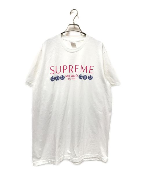 SUPREME（シュプリーム）SUPREME (シュプリーム) 21SS Milano Tee ホワイト サイズ:Mの古着・服飾アイテム