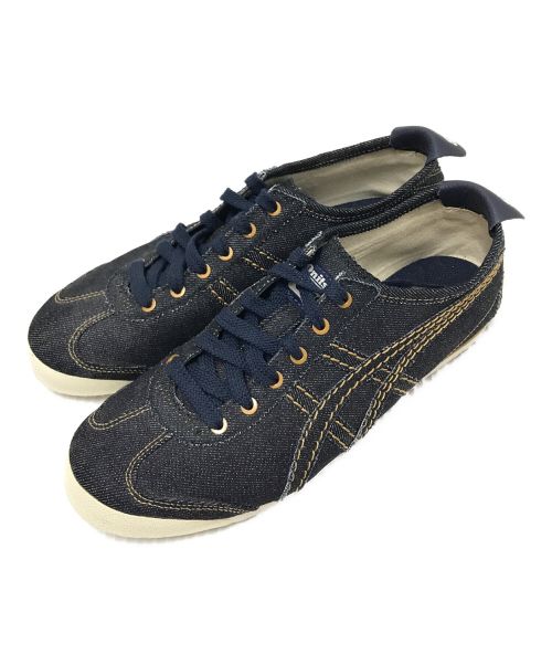 Onitsuka Tiger（オニツカタイガー）Onitsuka Tiger (オニツカタイガー) MEXICO66MIDNIGHT インディゴ サイズ:25.0cmの古着・服飾アイテム