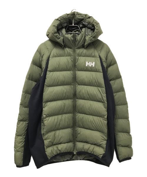 HELLY HANSEN（ヘリーハンセン）HELLY HANSEN (ヘリーハンセン) HHAngler Hybrid Down Jacket オリーブ サイズ:Mの古着・服飾アイテム