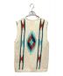 TMT (ティーエムティー) NATIVE INTERSIA PERUVIAN HAND KNIT VEST アイボリー サイズ:M：6800円